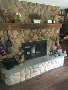 cognato lower stone hearth fireplace